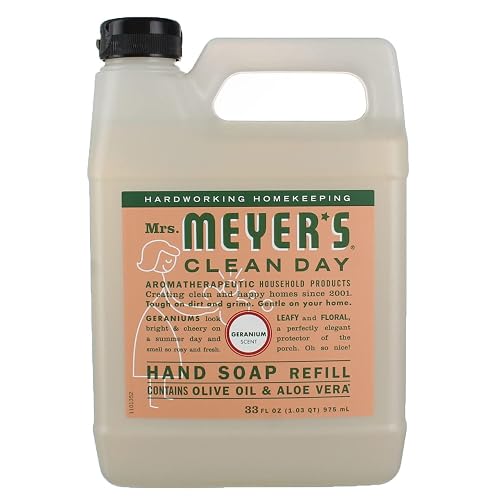 Mrs. Meyer'S Hand Soap Liq Refl Geranm 33 Fz Beauty & Personal Care Mrs. MEYER'S