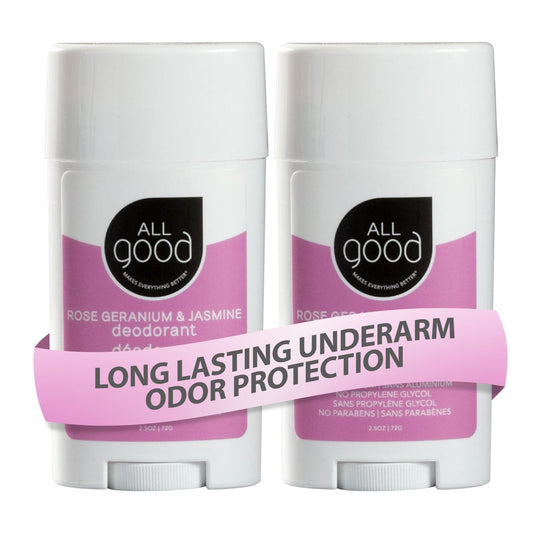 All Good Aluminum Free Deodorant Stick - Natural Deodorant w/Shea Butter & Aloe Vera, Bio-Active Formula, Vegan, Underarm Odor Protection for Men Beauty and Personal Care All Good Makes Everything Better
