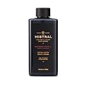 Mistral Men's Body Wash & Shampoo, Bourbon Vanilla 13.5 oz | 2-in-1 Natural Shower Gel for Men | SLS, Paraben & Phthalate Free | Natural Men’s Body Beauty & Personal Care Mistral