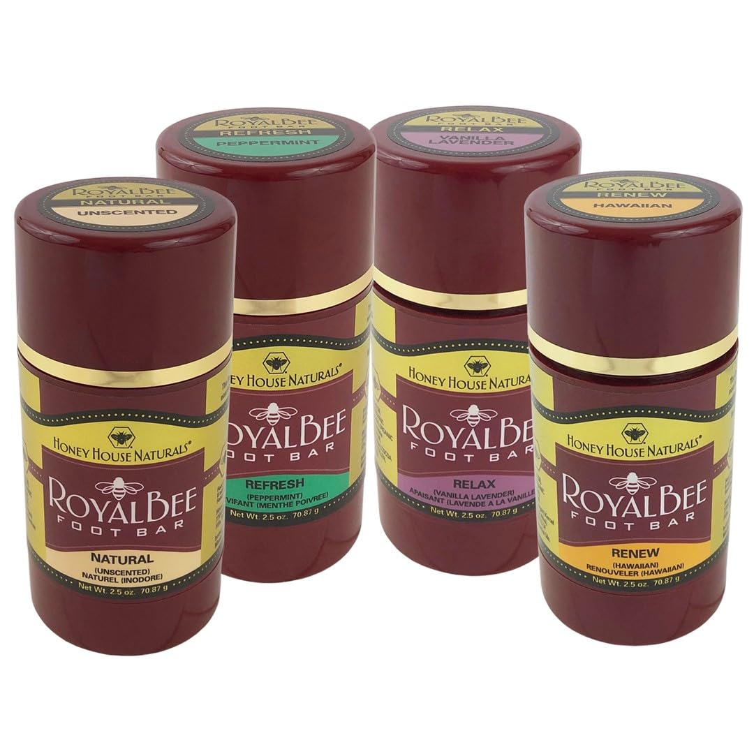 Honey House Naturals Royal Bee Foot Bar, Natural Beauty & Personal Care Honey House Naturals