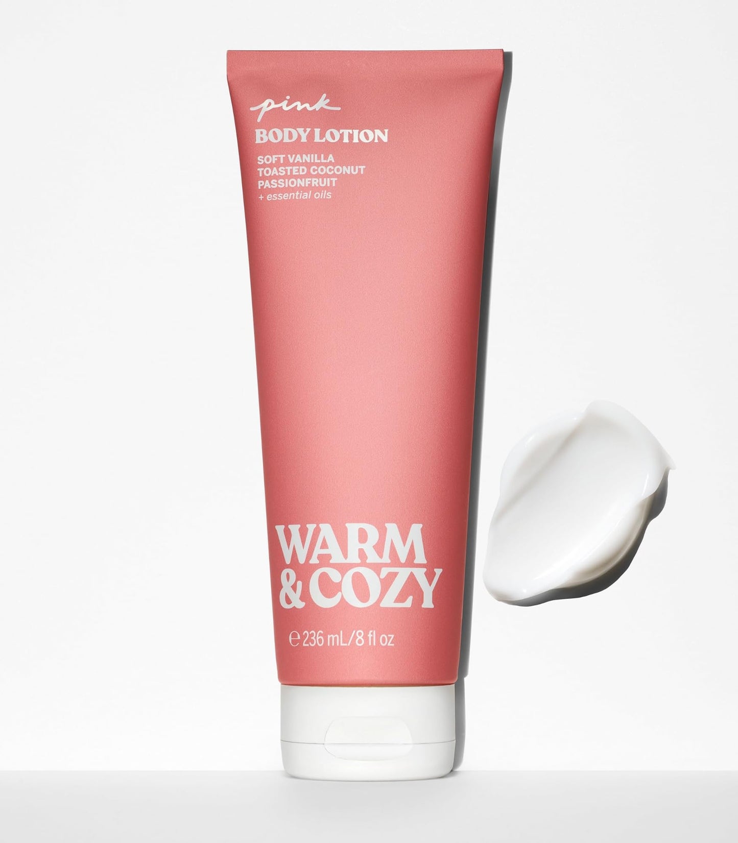 Victoria's Secret PINK Warm & Cozy Fragrance Body Lotion, Notes of Vanilla, Coconut & Passionfruit (8 oz) Beauty & Personal Care Victoria's Secret