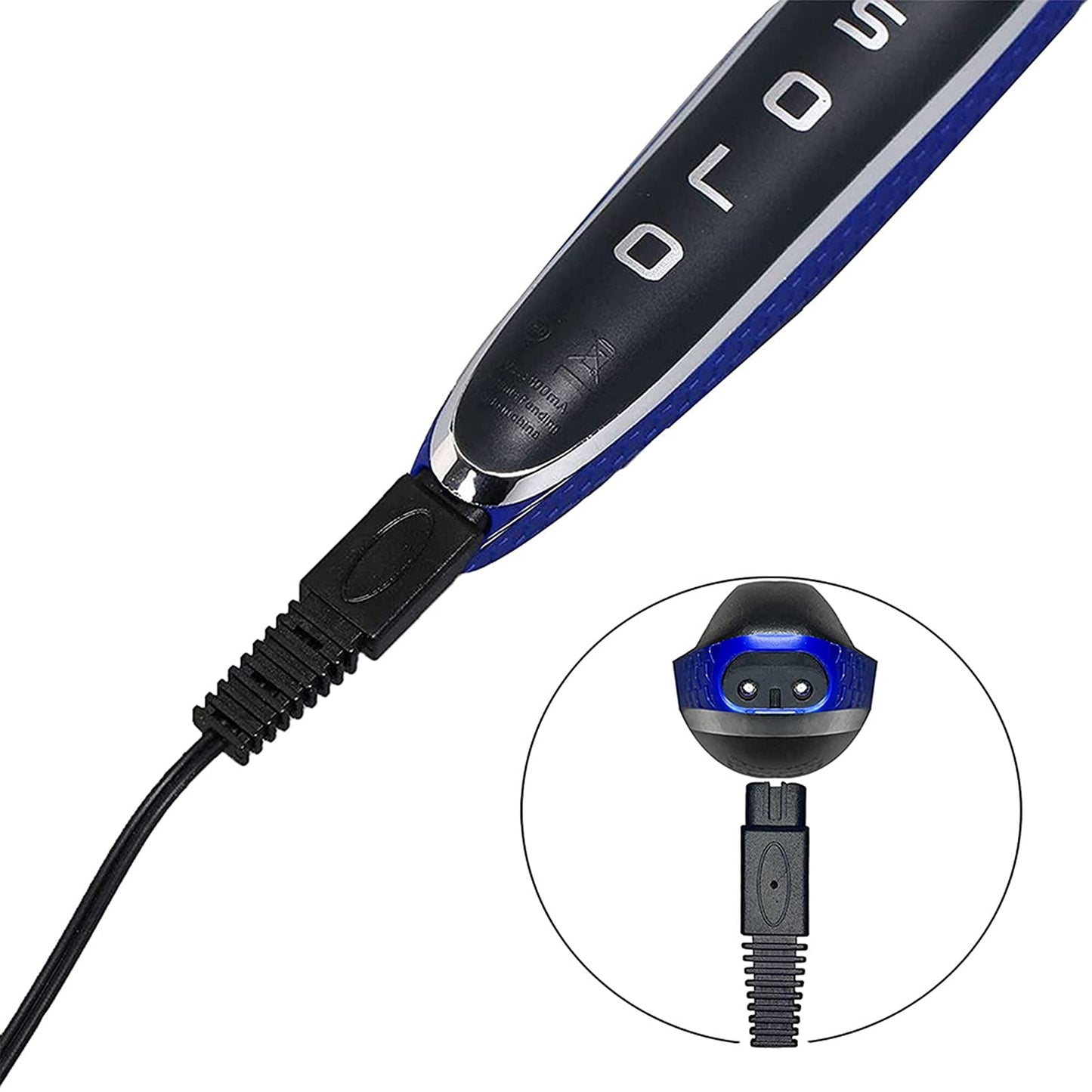 Shave Right USB Cable Compatible with MicroTouch Solo Men's Electric Shaver, 39.4in 5V Replacement Charger Cord Beauty and Personal Care Shave Right