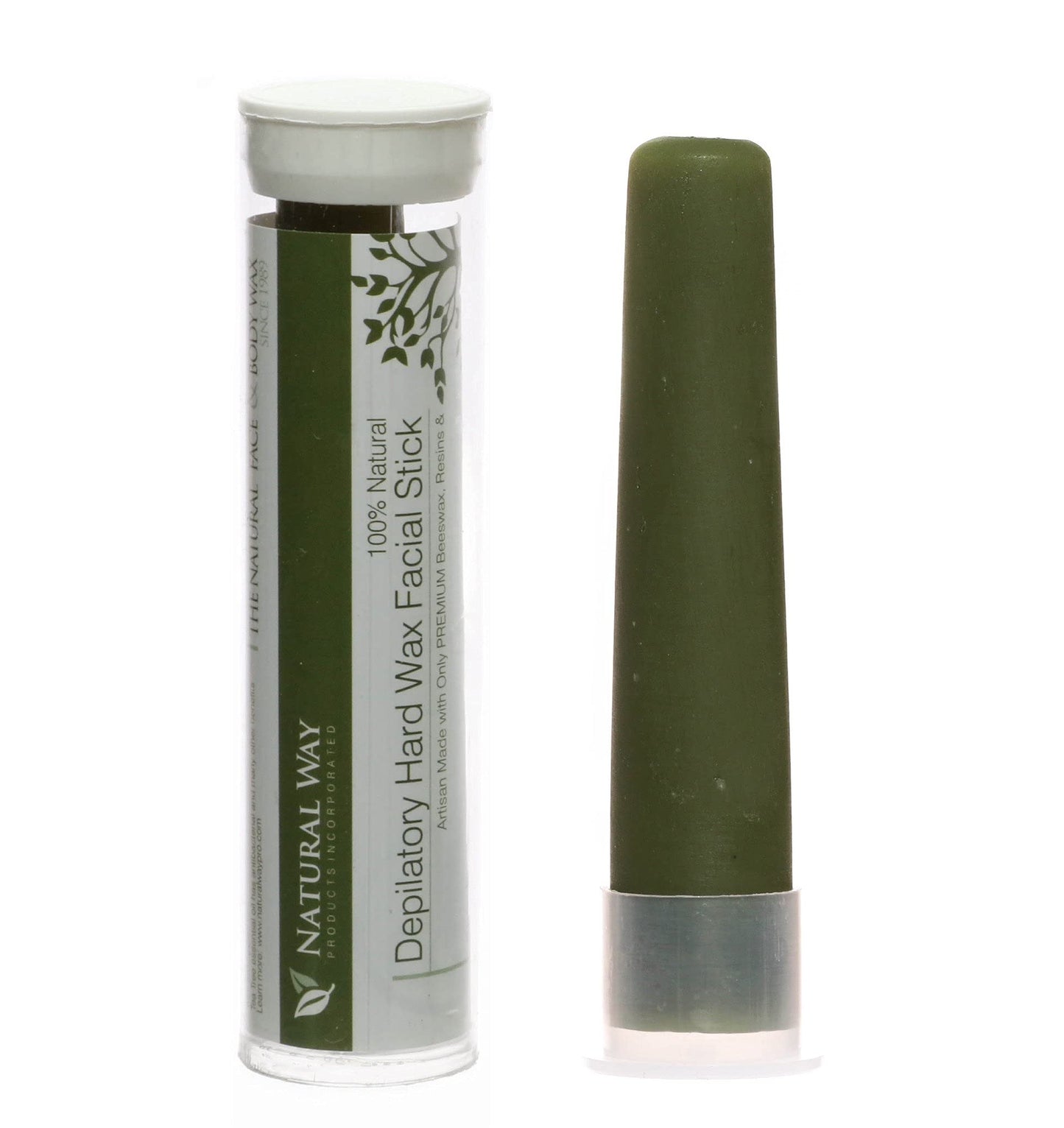 Natural Way Hard Wax: Face & Body Waxing - Tea Tree Formula Facial Stick, For normal to oily skin Beauty and Personal Care Natural Way