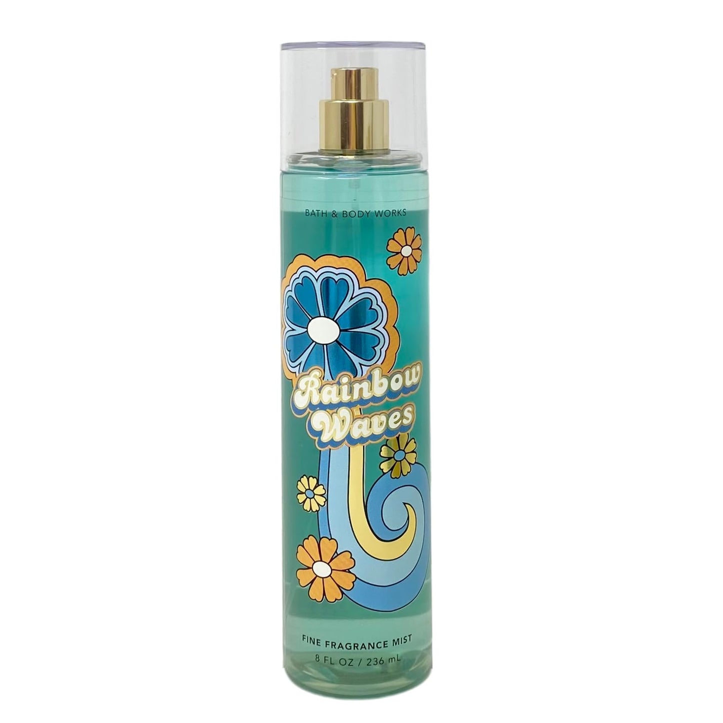 Bath & Body Works Rainbow Waves Duo Gift Set - Fragrance Mist and Body Cream - with a Creamy Rose Bar Soap - Full Size Beauty and Personal Care Bath & Body Works
