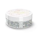 MARBLERS Mixed Shaped Face & Body Glitter [Silver] 0.18oz (5g) | Chunky | Chopped | Flake | Non-Toxic | Vegan | Cruelty-Free | Festival, Rave & Party Beauty & Personal Care MARBLERS