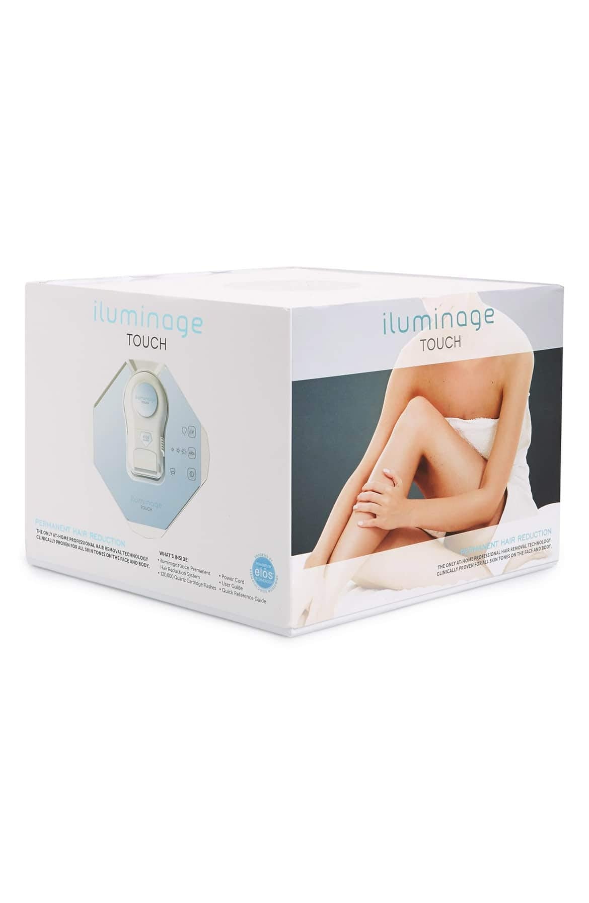 iluminage. Touch at Home Permanent Hair Reduction Device (FDA-Cleared IPL - All Skin Colors) Beauty and Personal Care iluminage