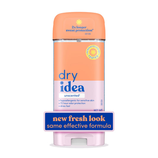 Dry Idea Gel Deodorant & Antiperspirant for Women - Hypoallergenic for Sensitive Skin, 2X Longer Sweat Protection Beauty & Personal Care Dry Idea