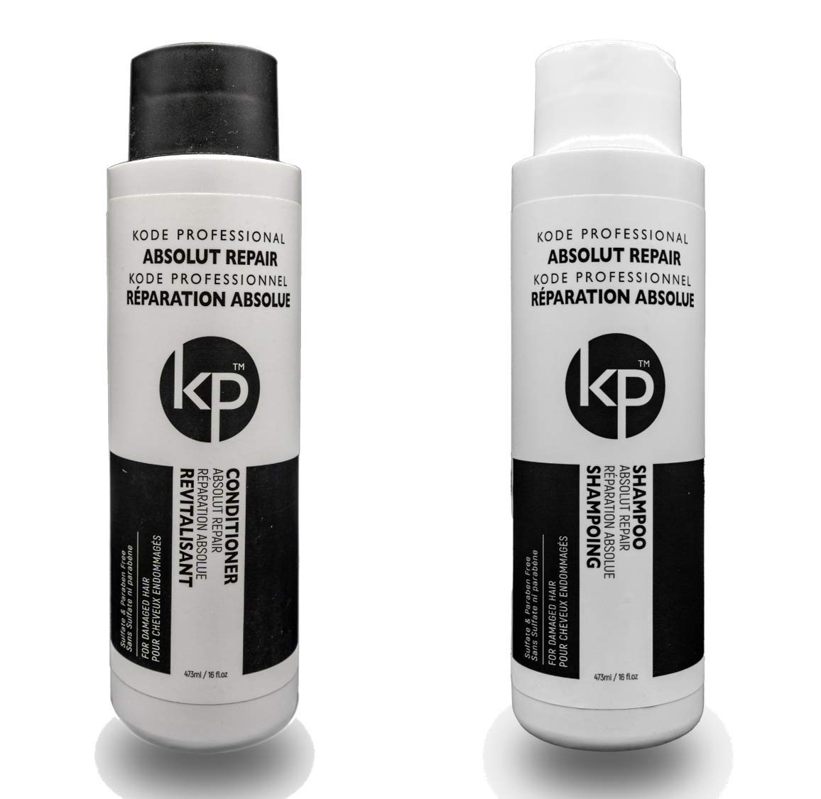 3PC Bundle: Kode Professional Absolut Repair Shampoo, Conditioner and 8oz Hair Rehab Kit (16oz Rehab Kit) Beauty & Personal Care Belle of Hope Mara Ray