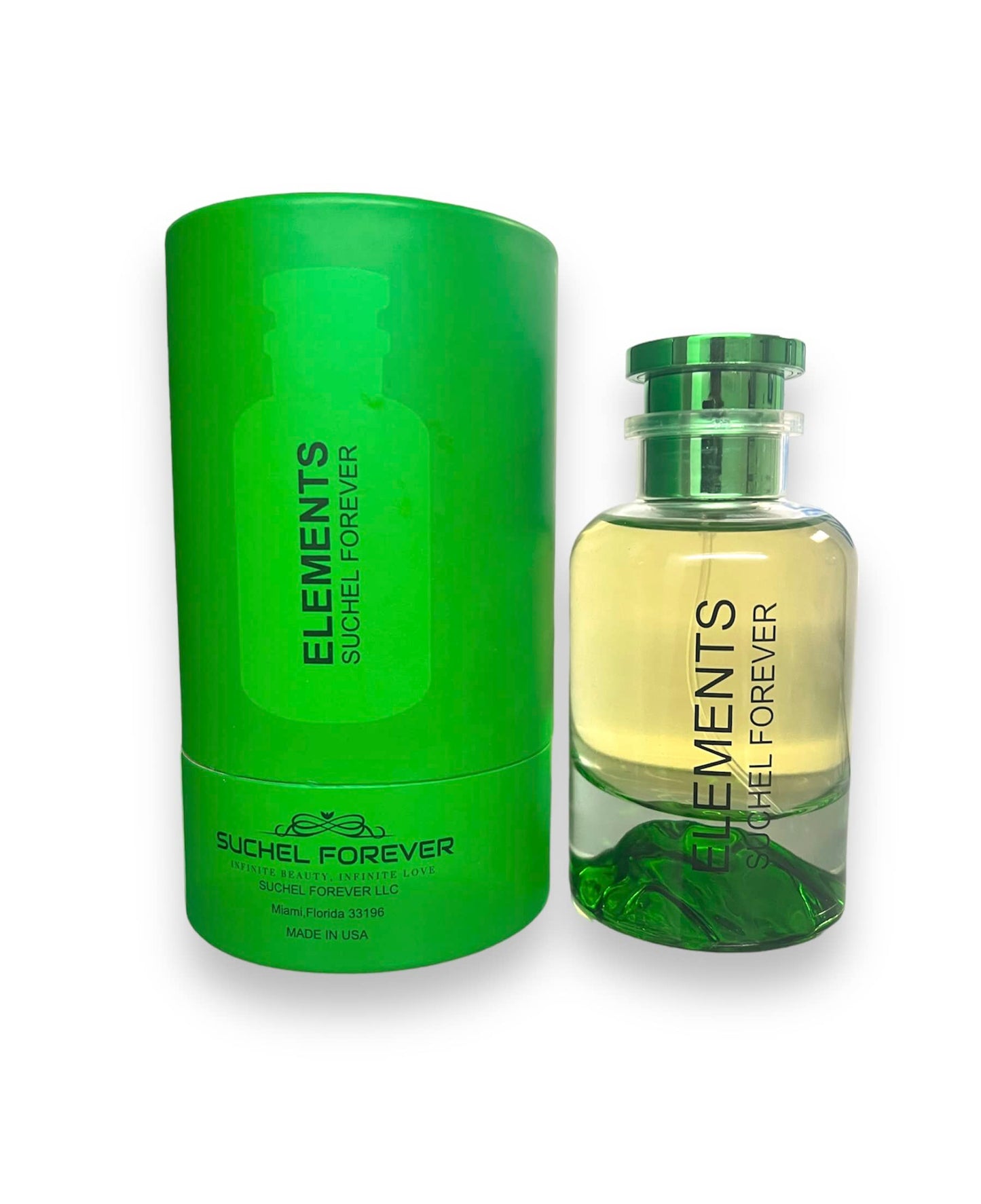 SUCHEL FOREVER Elements Eau de Parfum for Men 100 mL - 3.3 Fl.Oz. (NEW IMAGE, THE SAME FRAGRANCE) Beauty & Personal Care SUCHEL FOREVER