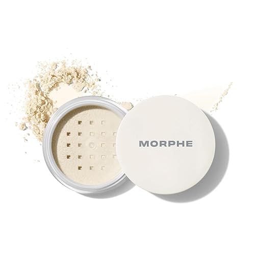 Morphe Mini Bake & Set Translucent Setting Powder - Lightweight, Talc-Free Finishing Powder for Face Makeup with a Soft, Natural Finish - Minimizes Beauty & Personal Care MORPHE