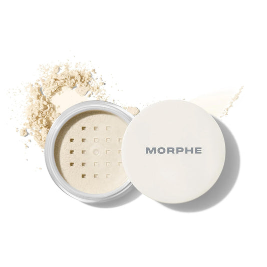 Morphe Mini Bake & Set Translucent Setting Powder - Lightweight, Talc-Free Finishing Powder for Face Makeup with a Soft, Natural Finish - Minimizes Beauty & Personal Care MORPHE