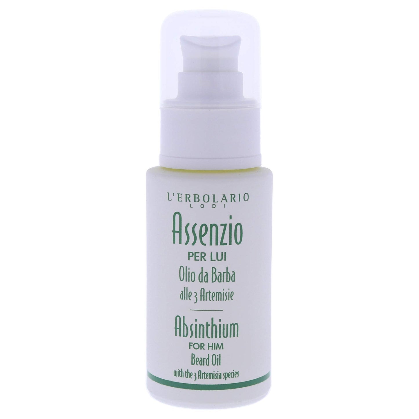 L'Erbolario Absinthium Beard Oil - Delicate, Super Emollient And Light Texture Oil For Skin - Can Be Used In Multiple Ways - Use After Shaving Beauty and Personal Care L'Erbolario