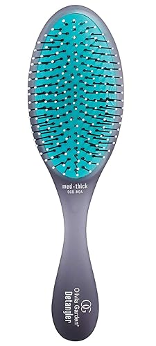 Olivia Garden OG Detangler Brush - Removable Cushion, Gentle Scalp Massage & Detangling for Wet or Dry, Medium to Thick Hair - Black Beauty & Personal Care Olivia Garden