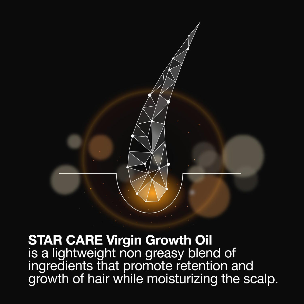 STAR CARE Virgin Black Castor Growth Oil