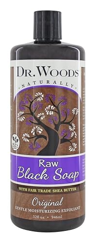 Dr. Woods ? Liquid raw black soap with Fair Trade Shea Butter Original [parallel import goods] Beauty & Personal Care Dr. Woods