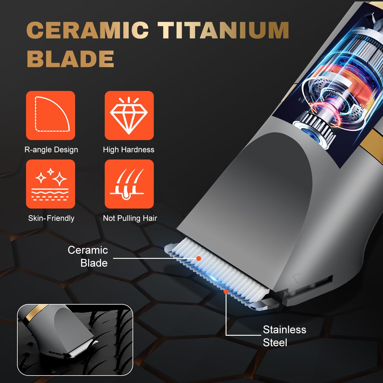 Zivelier Ball Shaver for Men, 3-in-1 Multifunction Body Hair Trimmer & Pubic Shaver with Titanium Blades (No Nicks!), IPX7 Waterproof Electric Razor Beauty and Personal Care Zivelier