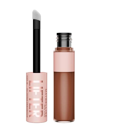 Maybelline Lifter Serum Concealer, Radiant Concealer with Full Coverage, Includes 2% Peptides + Caffeine to Hydrates & Brightens Under Eyes, 105, 1 Beauty & Personal Care MAYBELLINE