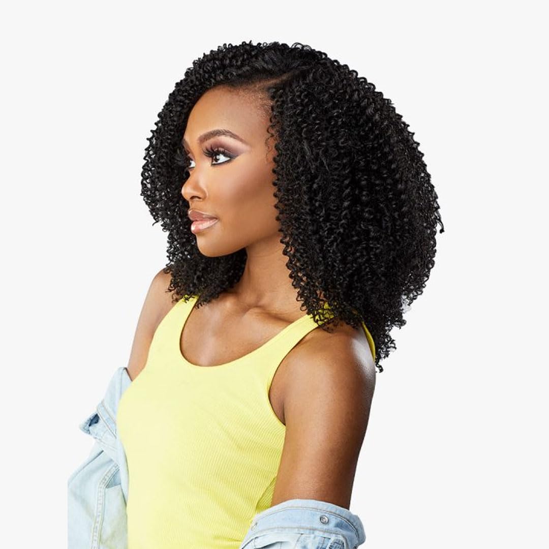 Sensationnel Curls Kinksandco Clip in-Game Changer 10 Inch,4 MEDBROWN
