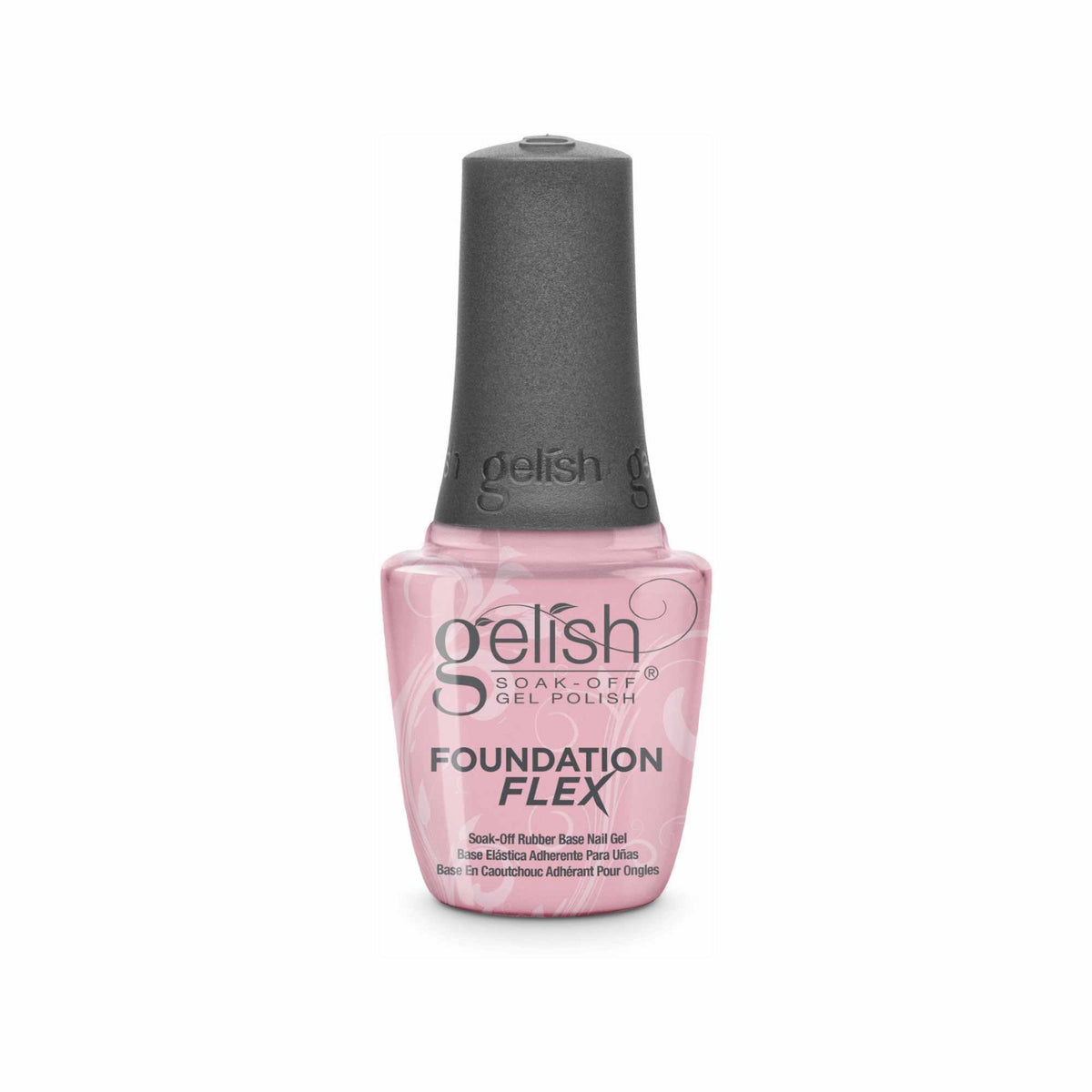 Gelish Foundation Flex UV/LED Soak-Off Rubber Base Gel Nail - Light Nude, 15mL