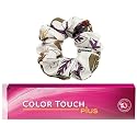 Color Touch Plus 55/07 Intense Light Brown/Natural Brown Demi-Permanent Color Touch Hair Color 2 Ounce and Goomee Scrunchie (Bundle) Beauty & Personal Care M Hair Designs