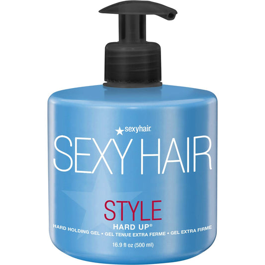 SexyHair Style Hard Up Hard Holding Gel, 16.9 Oz | Extreme Hold | Non-Flaking Formula | All Hair Types Beauty & Personal Care SexyHair