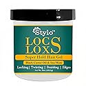 J. AMILA Stylo Locs Gel 16oz - High Hold Braiding & Retwisting Gel for Locs, Dreads & Edges - Infused with Castor Oil & Sea Moss for Strong Hold Beauty & Personal Care J. AMILA
