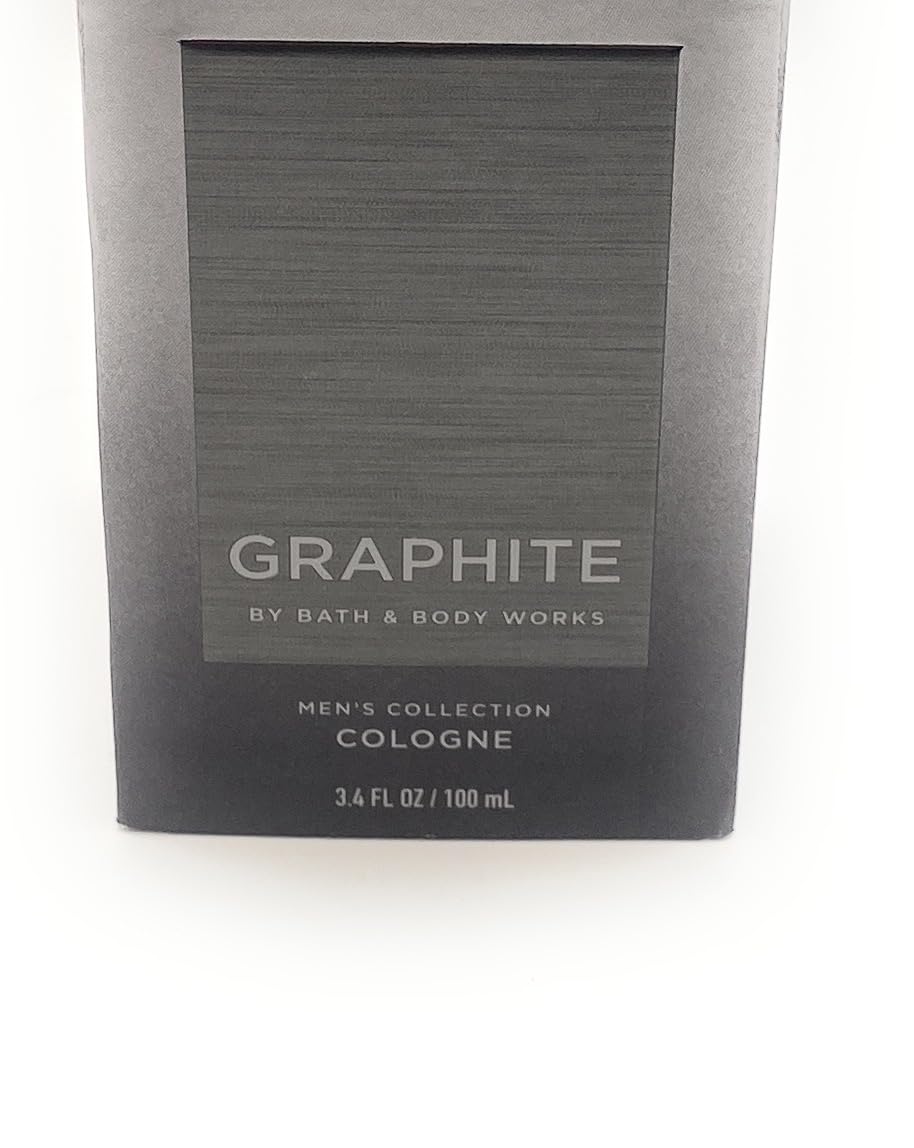 Bath and Body Works Bath & Body Works Graphite Men's Fragrance 3.4 Ounces Cologne Spray (2019 Edition) Beauty & Personal Care Bath & Body Works