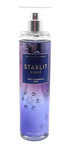 Bath & Body Works Starlit Night Fine Fragrance Mist 8 Fluid Ounce Spray Beauty & Personal Care Bath & Body Works