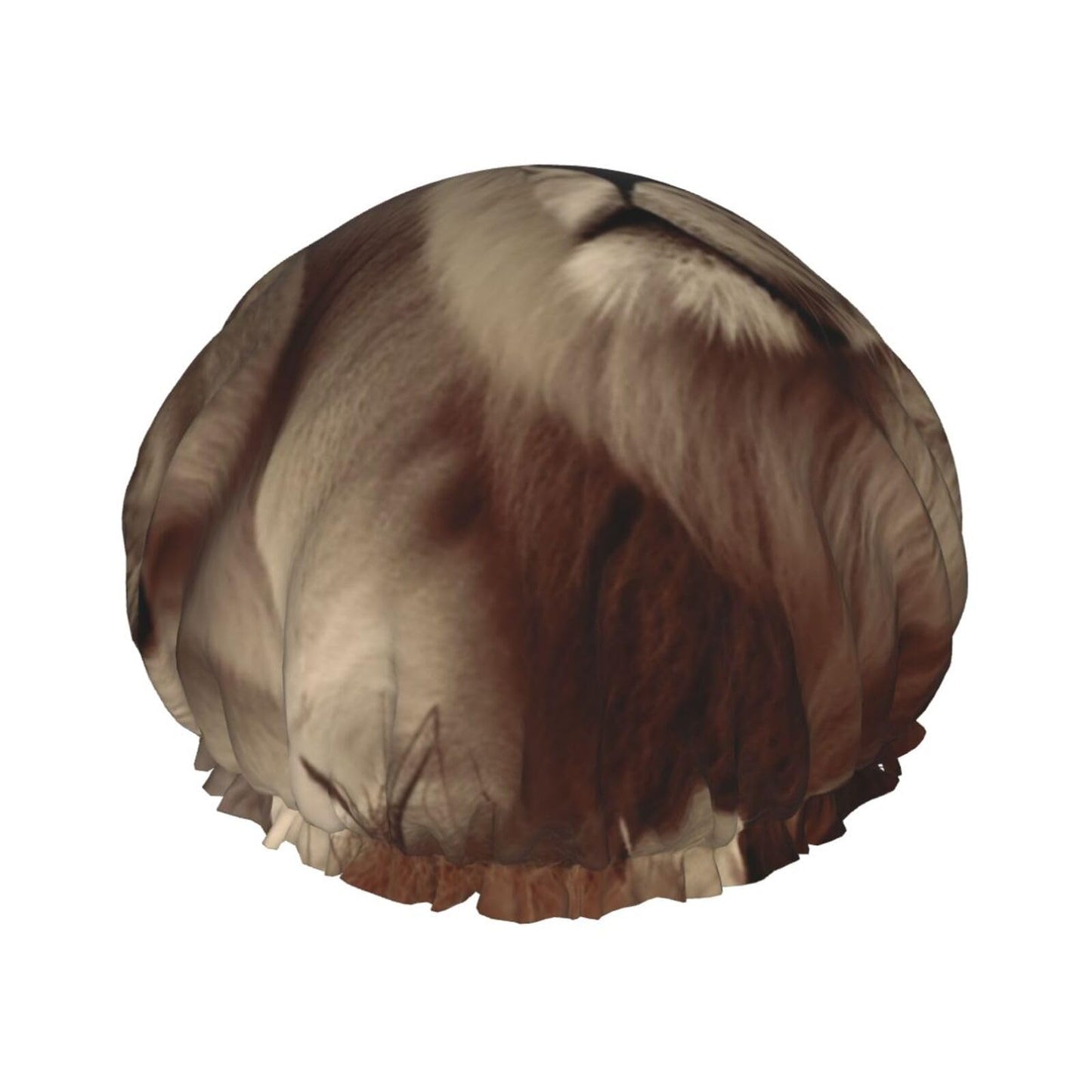 African Lion And Lioness Shower Cap For Women Reusable Double Layers Bathing Bath Cap Hair Caps Waterproof Elastic Band Ladies Spa Salon Shower Hat Beauty and Personal Care GDSHJKLW