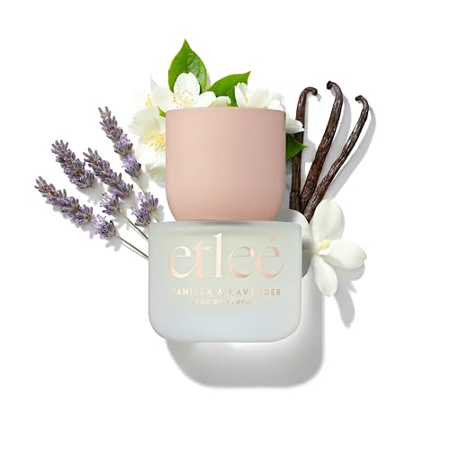 ETLEÉ Vanilla & Lavender Eau de Parfum 1.01oz, Long Lasting Perfume Inspired by YL's Libre+Burb Goddess, Floral Gourmand Notes With Cedarwood, Orange Beauty & Personal Care ETLEÉ