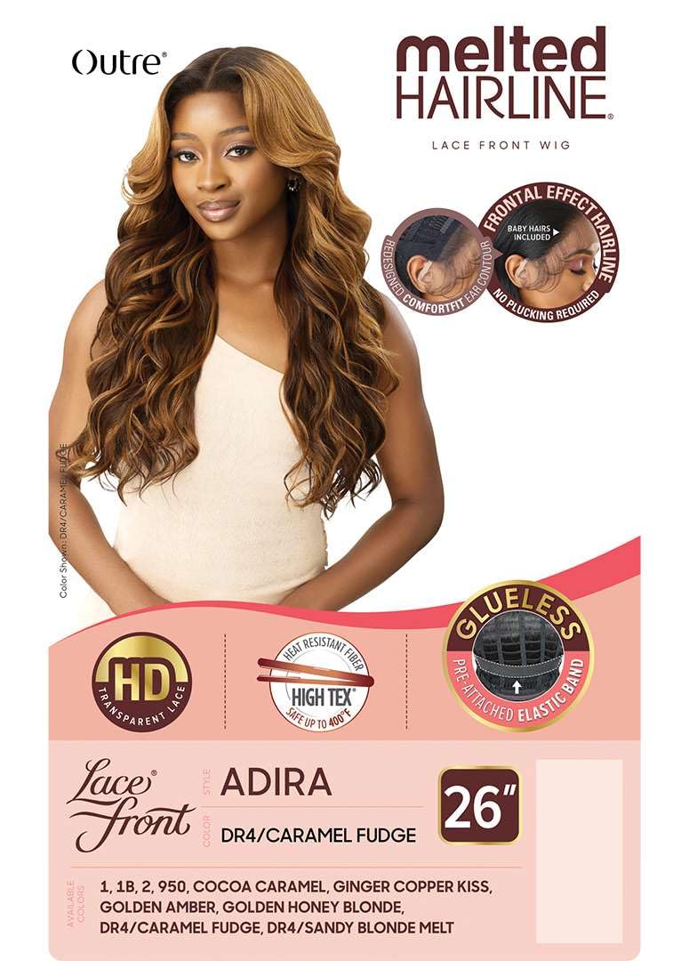 Outre Lace Front Wig - Melted Hairline - Adira (GOLDEN HONEY BLONDE)