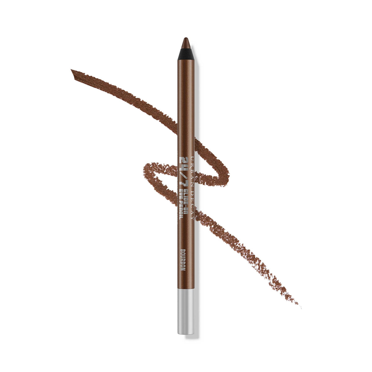 URBAN DECAY 24/7 Glide-On Waterproof Eyeliner Pencil - Smudge-Proof, Long-Lasting, Transfer-Proof, Up to 16HR Wear, Smooth No-Tug Formula, Bourbon Beauty & Personal Care URBAN DECAY