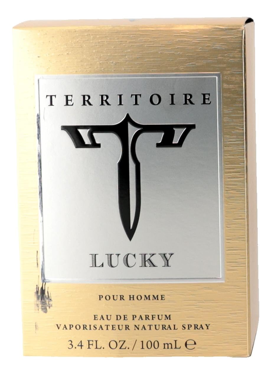 Territoire Lucky Eau de Parfum Spray for Men, 3.4 Ounce / 100 ml Beauty & Personal Care Territoire