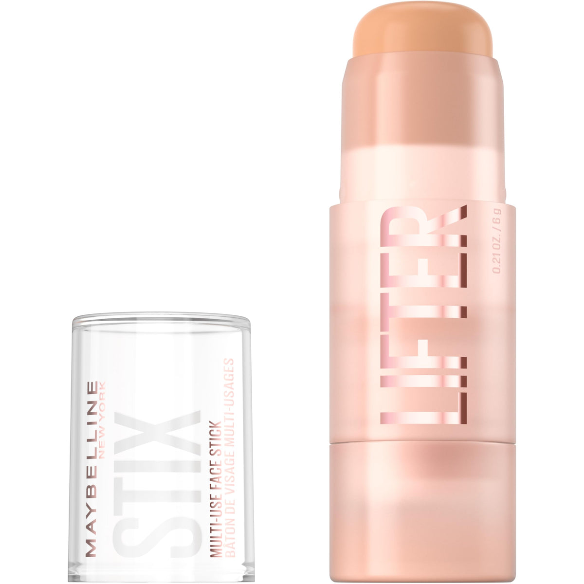 Maybelline Lifter Stix Multi-Use Face Stick - Contour, Bronzer, Concealer and Foundation Stick, All-In-One Creamy Face Makeup with Cranberry Seed Oil