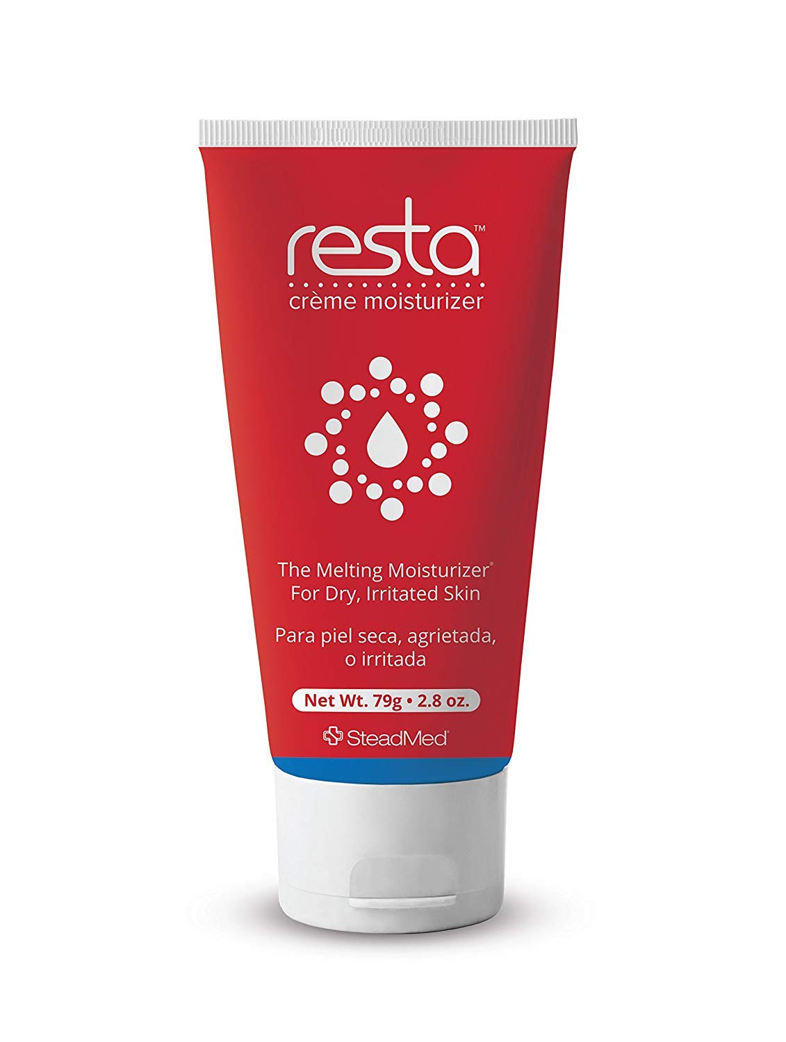 Liphontcta Resta Hand and Body Moisturizer 2.8 oz. Tube Unscented Cream, 04300 - ONE Tube Beauty & Personal Care Resta