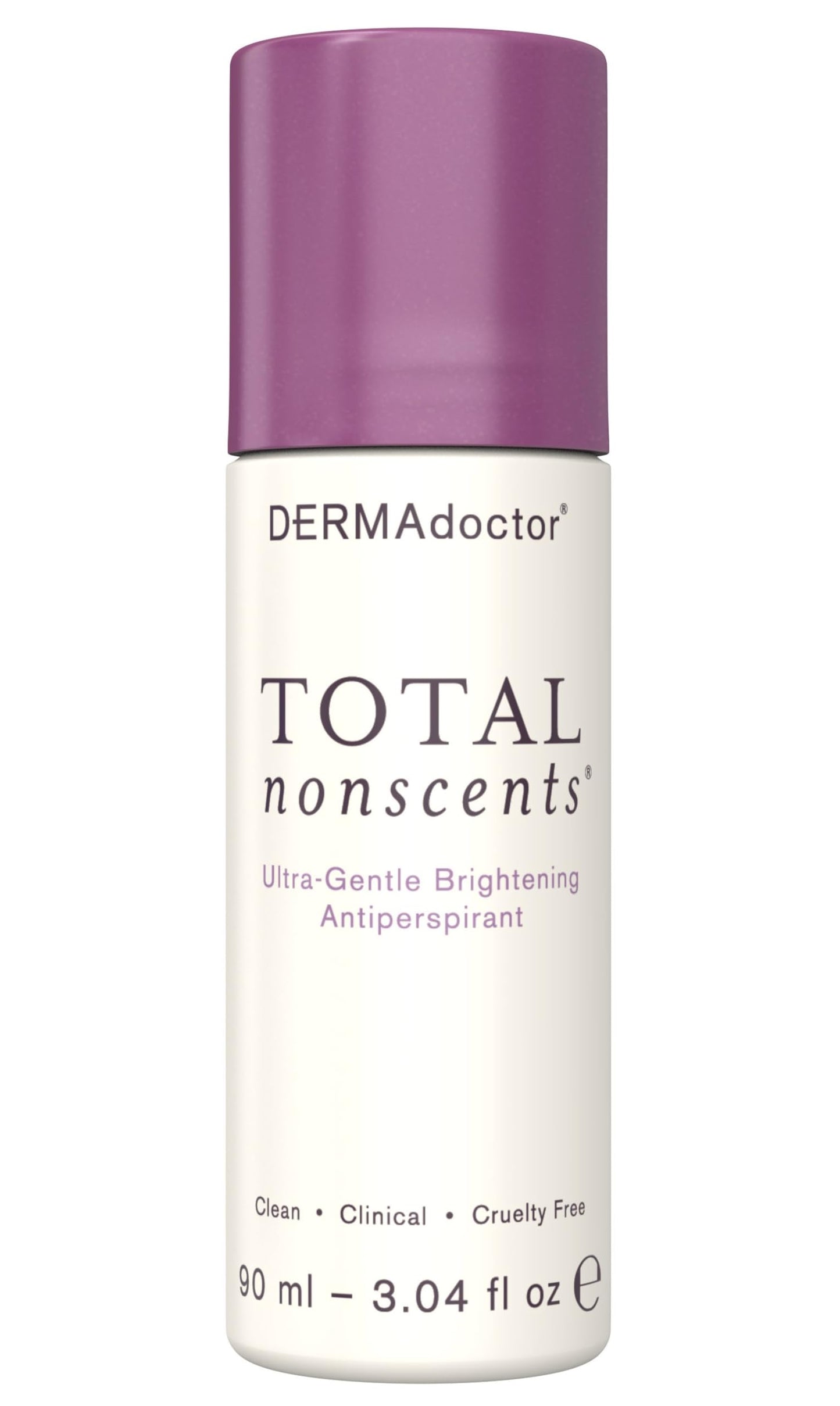 DERMAdoctor Antiperspirant for Women Sensitive Skin, Total NonScents Ultra-Gentle Illuminator, Unscented Clinical Strength Antiperspirant Deodorant Beauty and Personal Care DERMAdoctor
