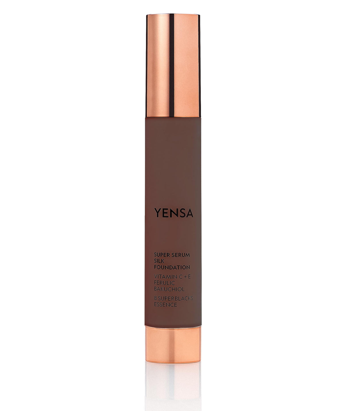 YENSA Serum Foundation Makeup - Super Silk Full Coverage Foundation Enriched with Peptides, Vitamin C & Ferulic Acid to Help Reduce Fine Lines Beauty & Personal Care YENSA