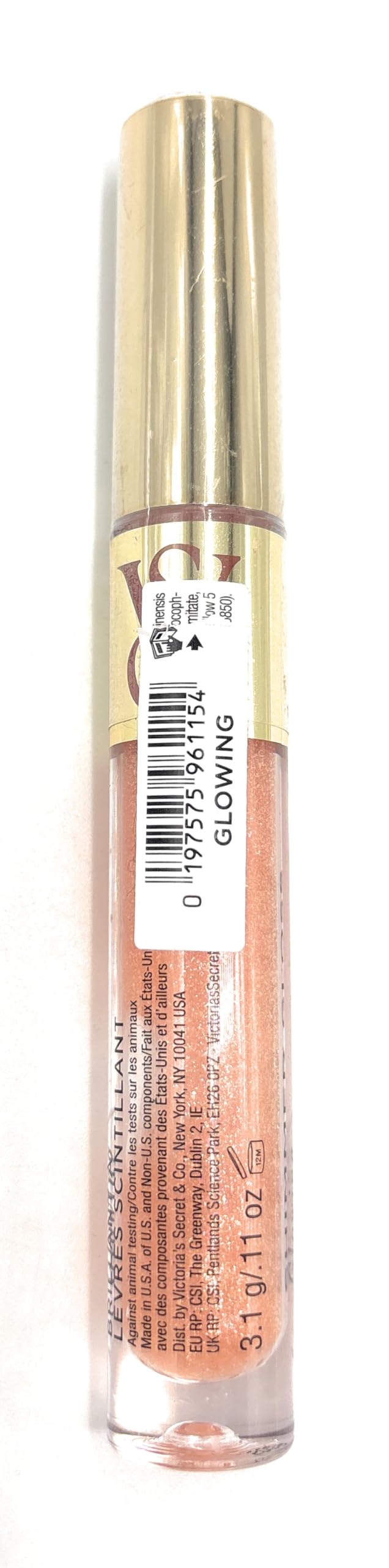 Victoria's Secret Color Shine Lip Gloss Glowing 0.11 oz Beauty & Personal Care Victoria's Secret