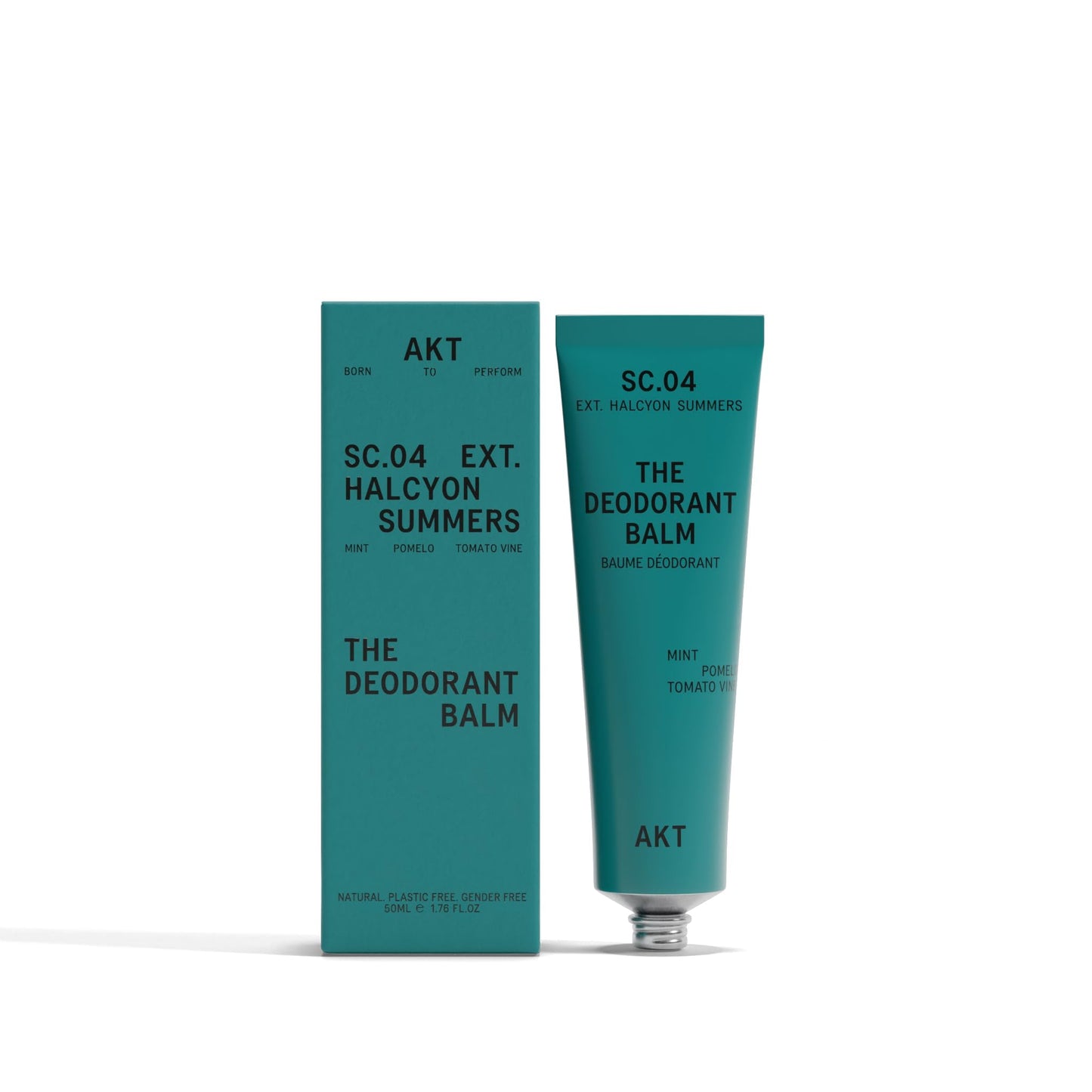 AKT Deodorant Balm 1.7 Fl Oz, Natural Deodorant for Men and Women, Award-Winning, Multi-use, Cream Deo Without Aluminum, Sc.04 Halcyon Summers Beauty and Personal Care AKT