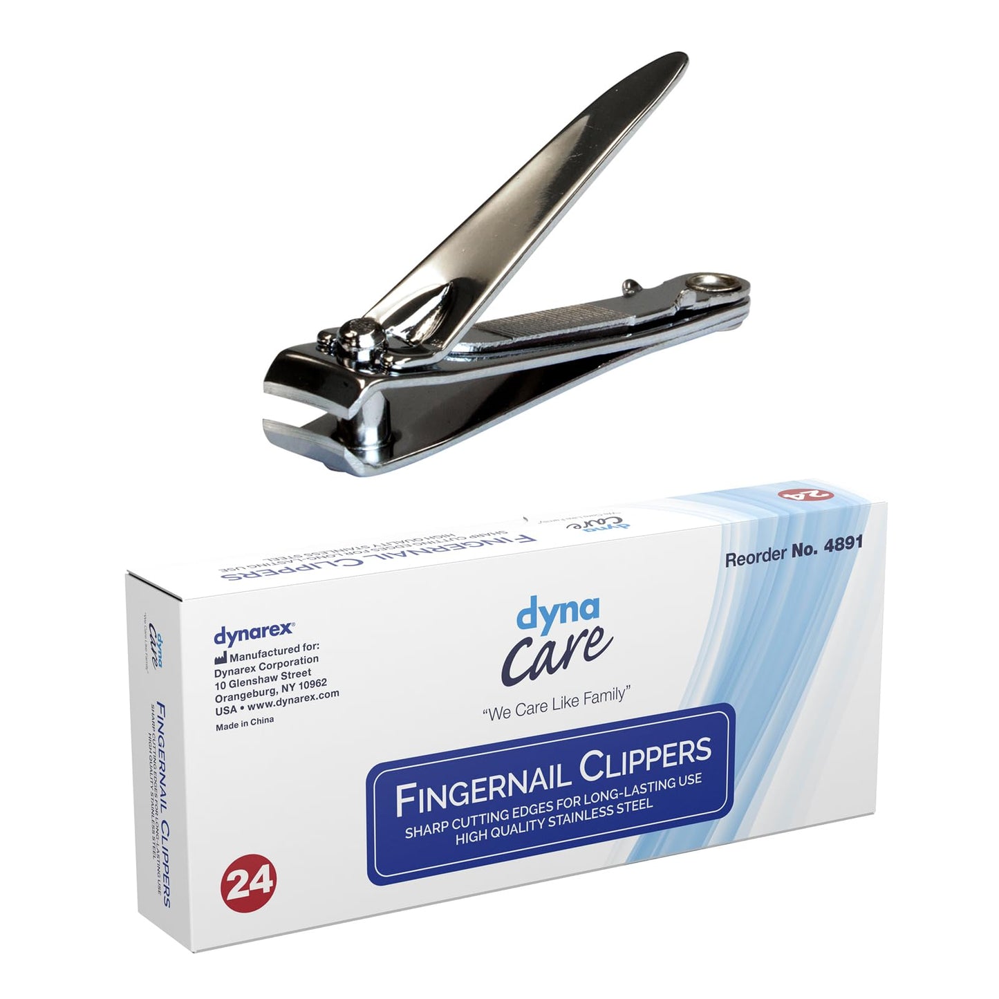 Dynarex 4891 Clipper, Fingernail, Pack of 24 Beauty & Personal Care Dynarex