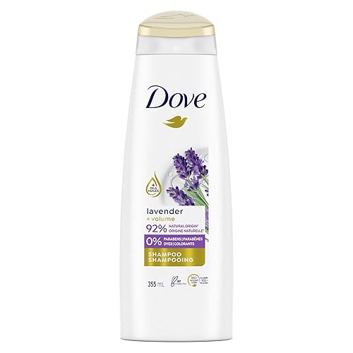 Dove Volume Shampoo for Thinning Hair Thickening Ritual Hair Shampoo with Lavender 12 oz Beauty & Personal Care Dove
