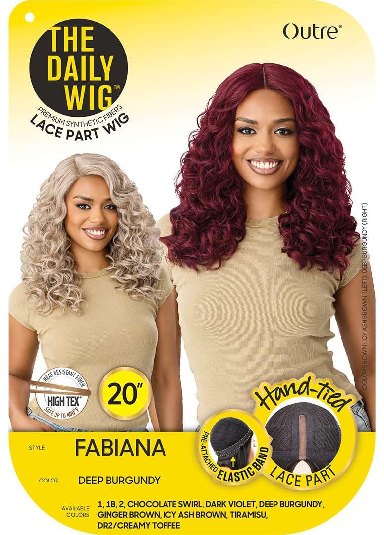 Outre The Daily Wig - Fabiana (OFF BLACK 1B)