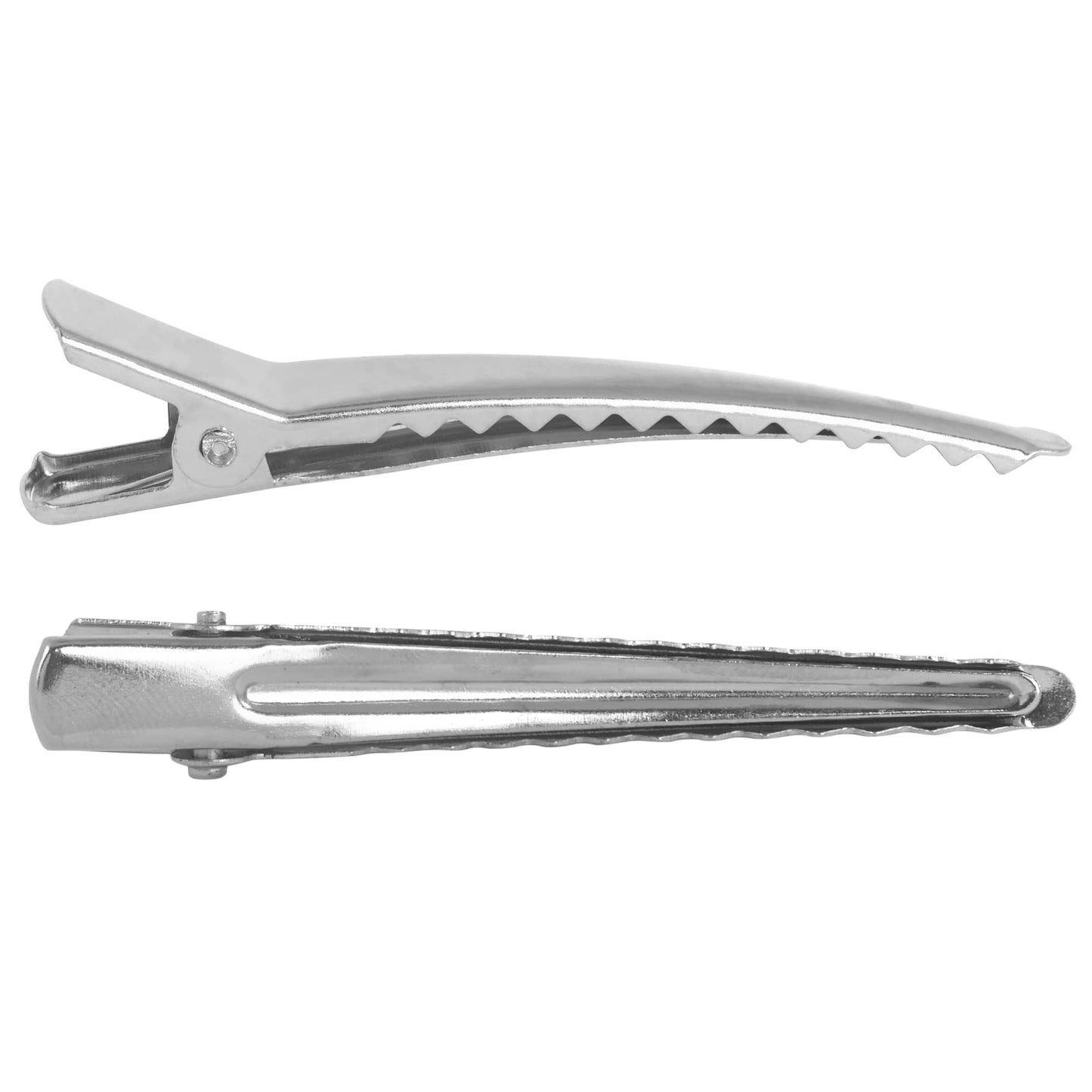 Super Z Outlet Silver Alligator Teeth Prongs Clips Holders for Hair Care, Arts & Crafts Projects, Dry Hanging Clothing, Office Paper Document Beauty & Personal Care Super Z Outlet