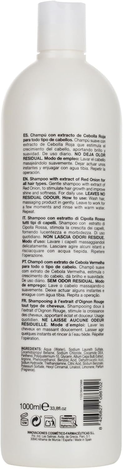 Shampoo 1000ml + Mask 700ml with Extract of TH Red Onion (NO RESIDUAL ODOUR) Beauty & Personal Care Tahe