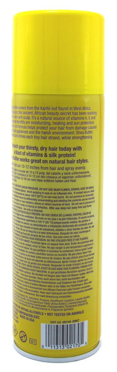 Fantasia Sheen Spray Shea Butter 14 Ounce Aerosol (Pack of 3) Beauty & Personal Care Fantasia