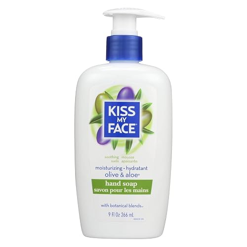 Kiss My Face Kiss my face moisturizing hand soap, olive & aloe 9 oz Beauty & Personal Care Kiss My Face