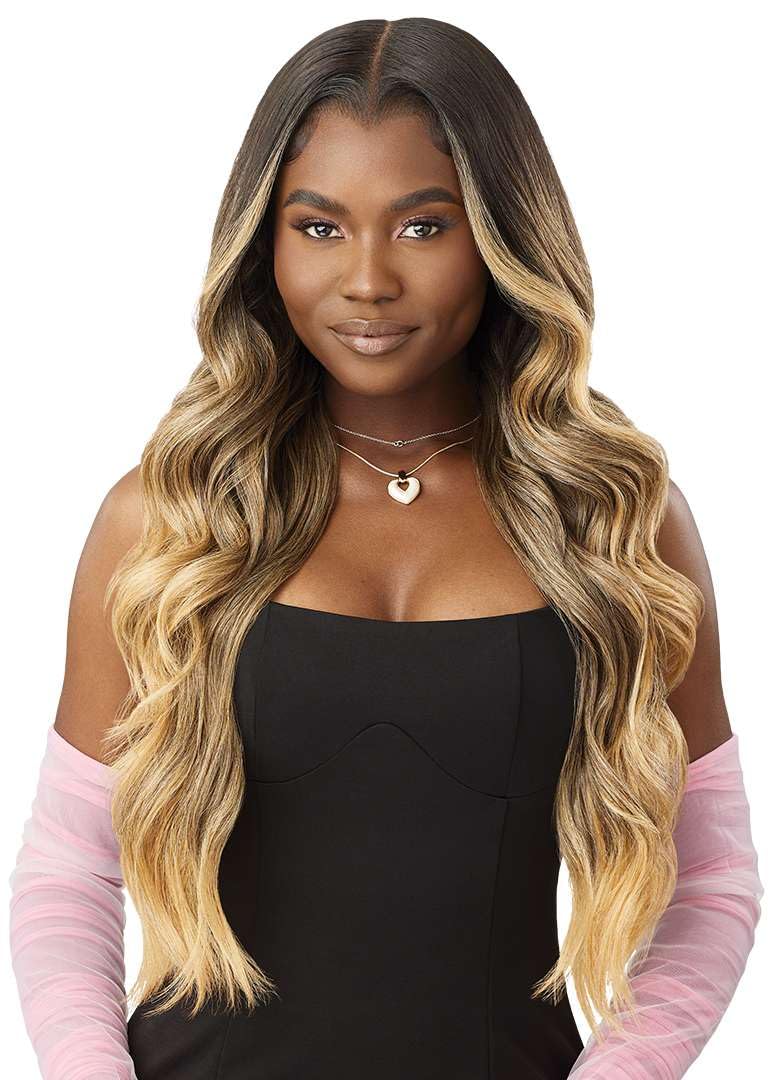 Outre Lace Front Wig - Perfect Hair Line 13X6 - True Frontal - Peak 705 (CHOCOLATE SWIRL)