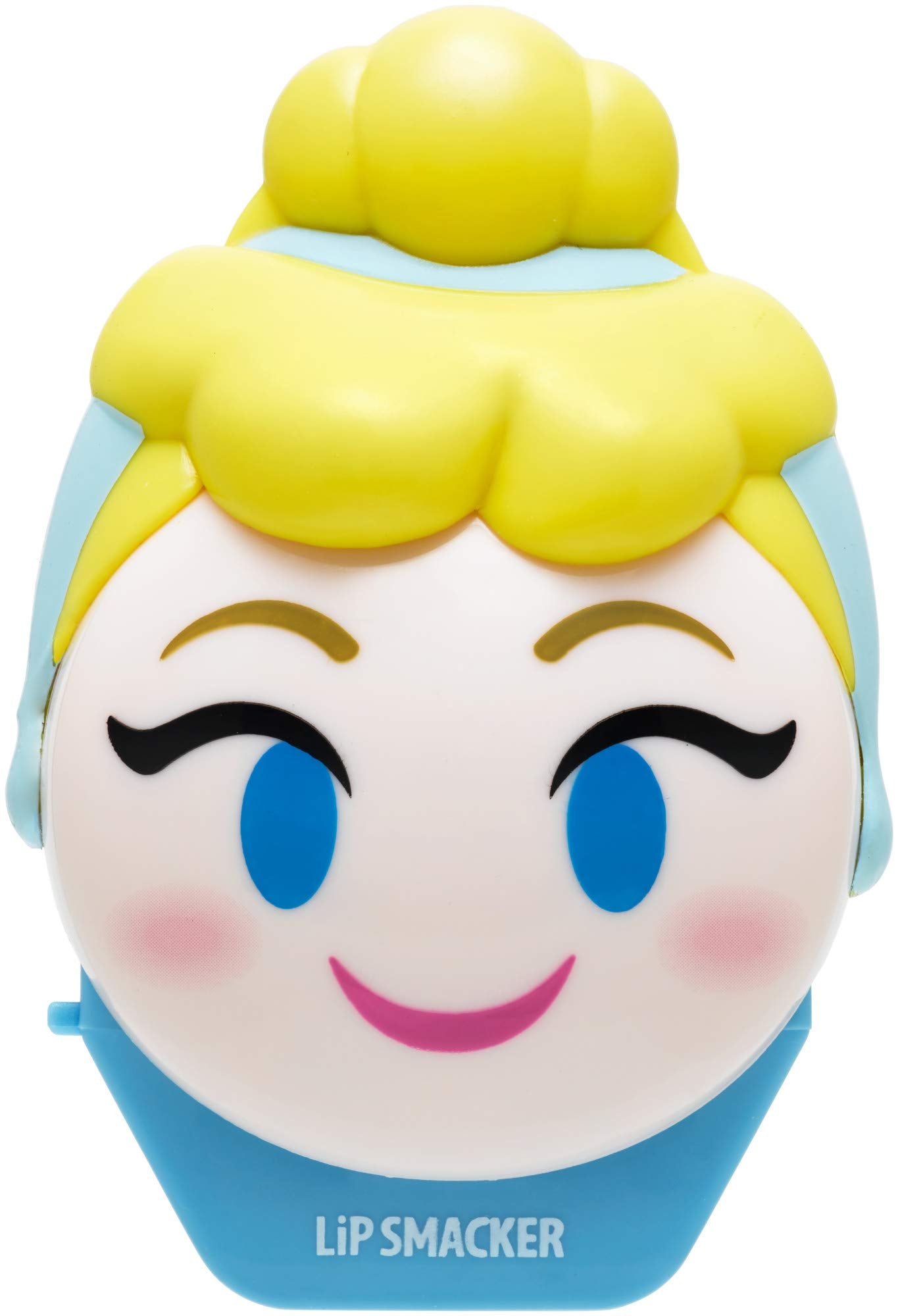 Lip Smacker Disney Cinderella Emoji Lip Balm Flavored, Bibbity Bobbity Berry, Clear, For Kids Beauty & Personal Care Lip Smacker