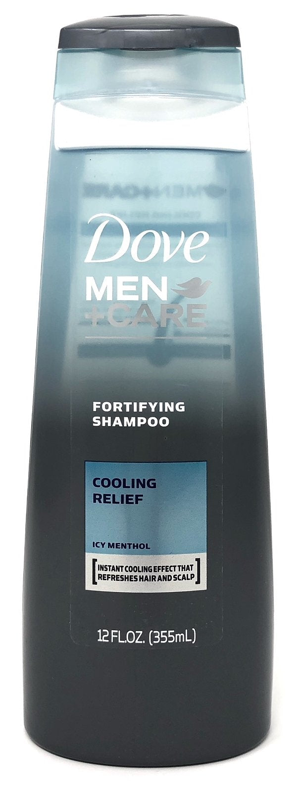 Dove Men + Care Fortifying Shampoo, Cooling Relief Icy Menthol, 12 Ounces (Pack of 2) Beauty & Personal Care Dove