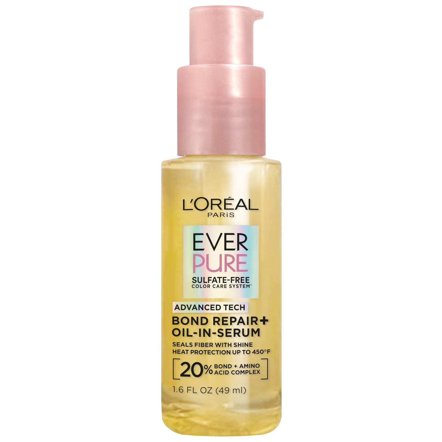 L'Oreal Paris Bond Repair+ Hair Oil-in-Serum, Heat Protectant to Strengthen Damaged, Color-Treated Hair, Provides Intense Shine and Frizz Control Beauty & Personal Care L'Oreal Paris